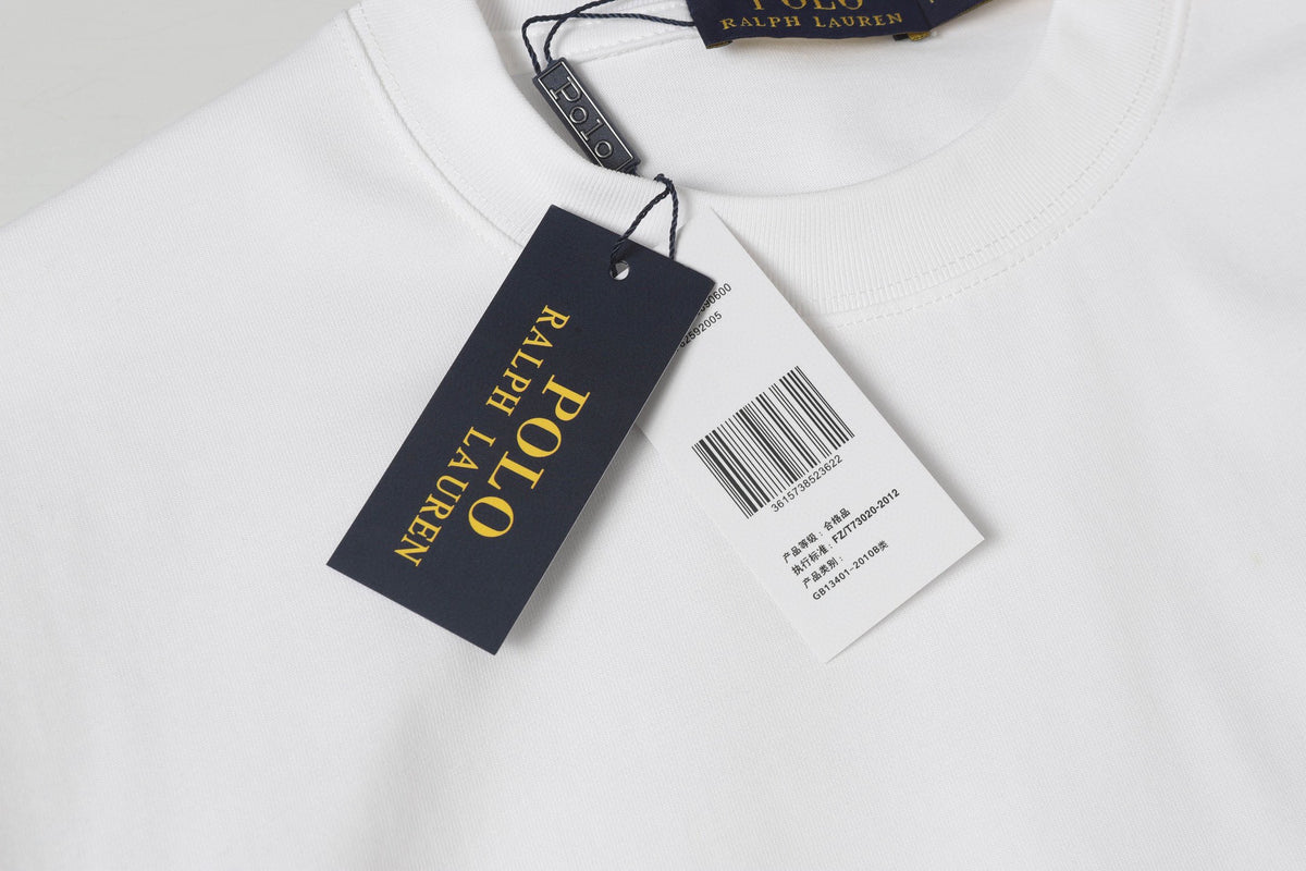 Ralph Lauren Men's Crew‑Neck Short‑Sleeve Embroidered Logo T‑Shirt