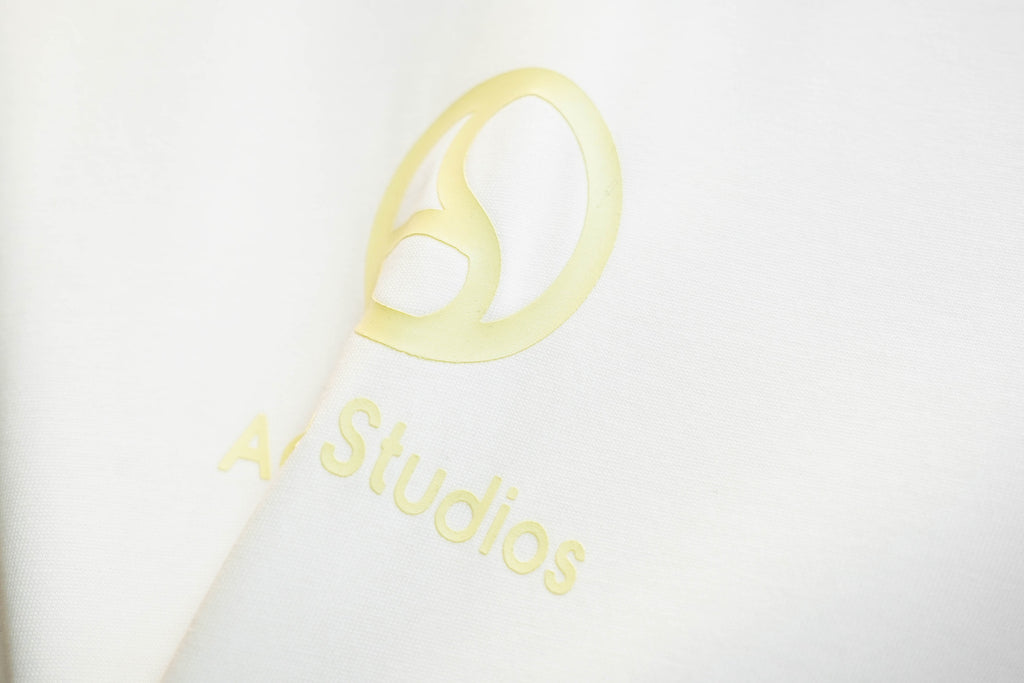 Acne Studios Circular‑Logo Crew‑Neck Short‑Sleeve T‑Shirt