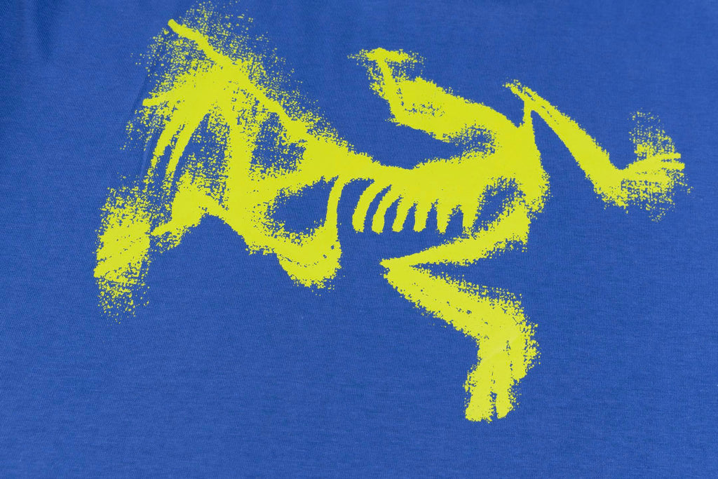 Arc'teryx Kragg SL Cotton Arc'Word Spray Bird SS T‑Shirt