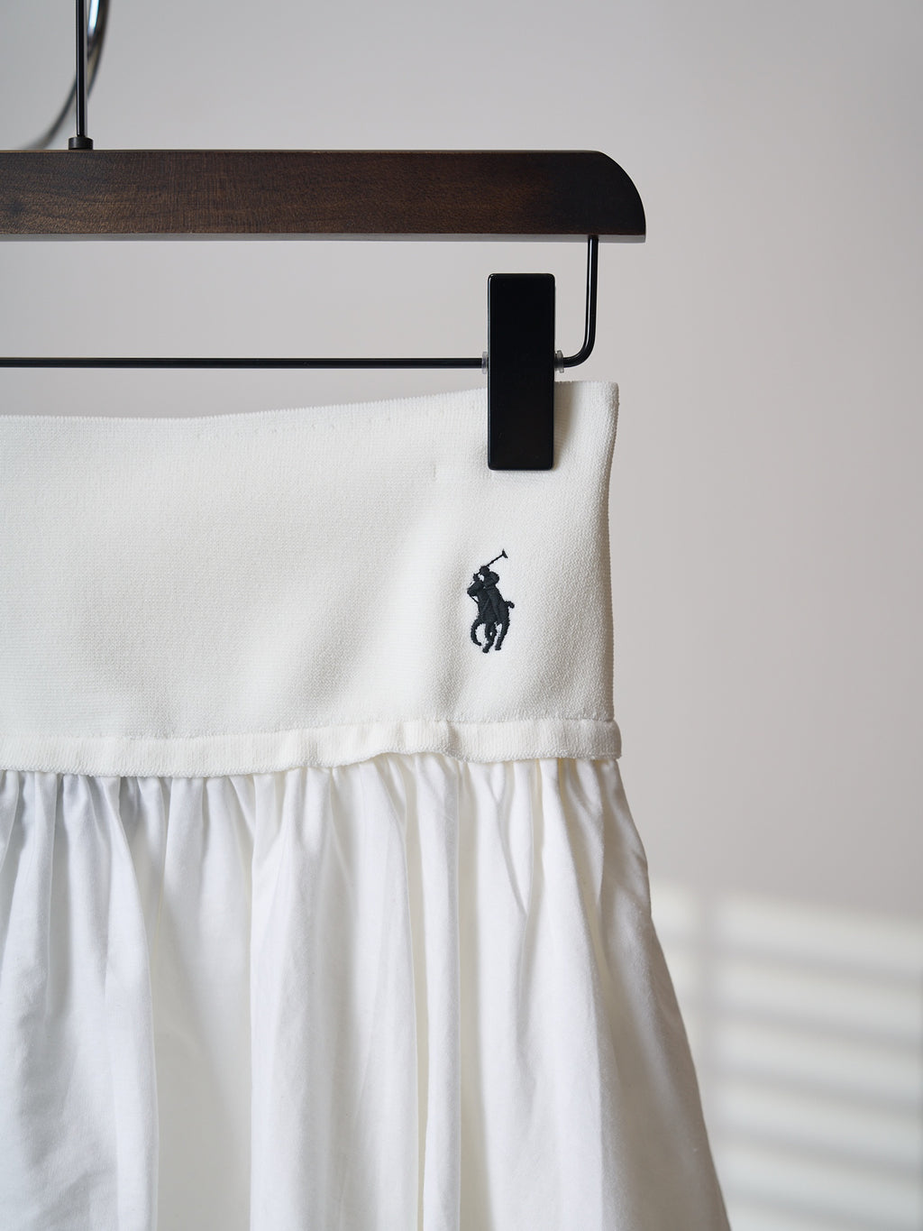 Polo Ralph Lauren Women’s Pleated Mini Skirt With Pony Embroidery