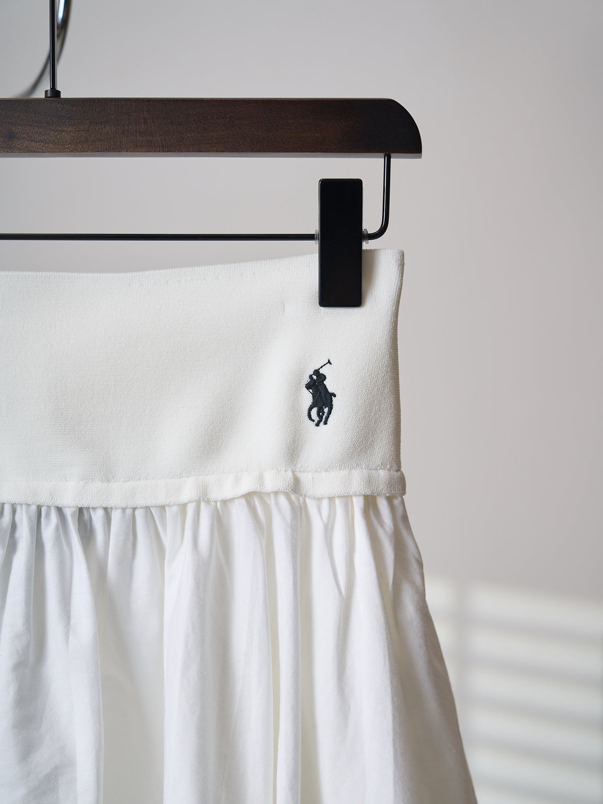 Polo Ralph Lauren Women’s Pleated Mini Skirt With Pony Embroidery