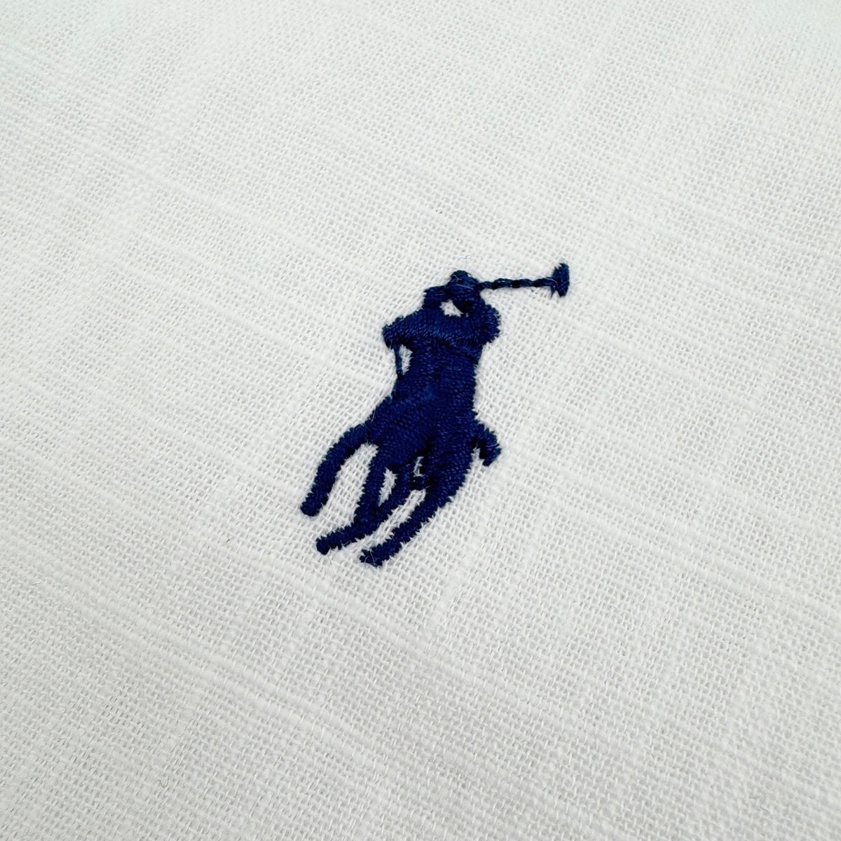 Ralph Lauren Men's Short‑Sleeve Linen‑Blend Button‑Down Shirt With Embroidered Pony Logo