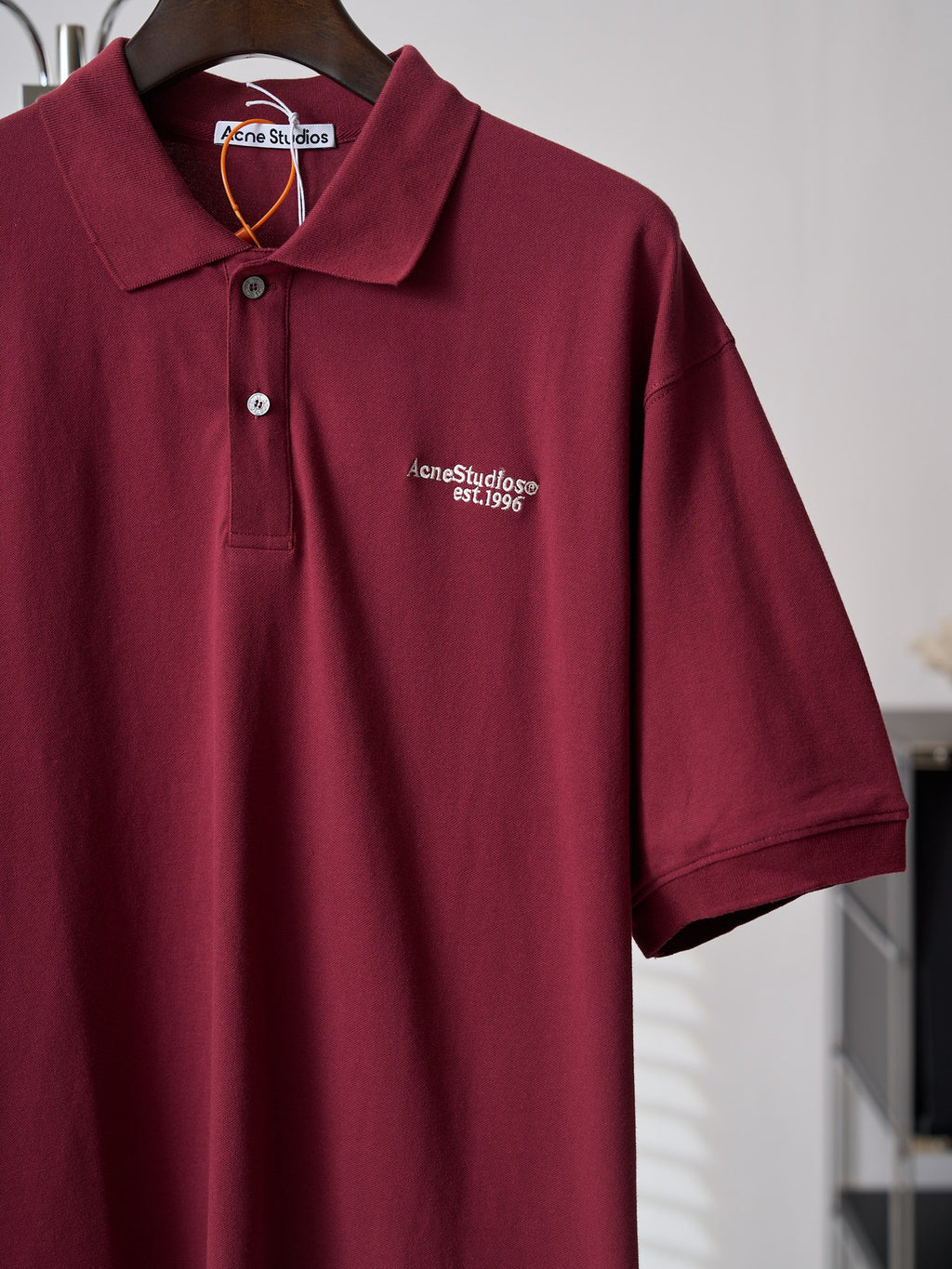 Acne Studios Short‑Sleeve Polo Shirt