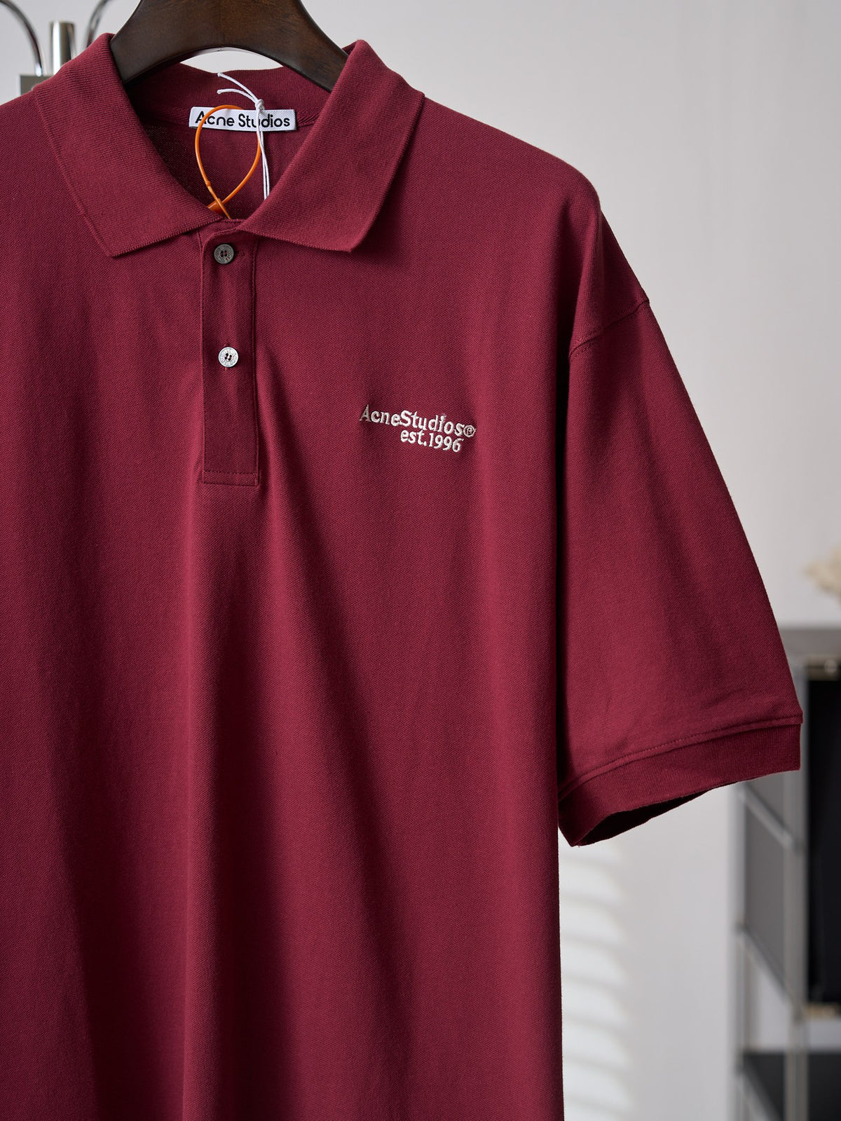Acne Studios Short‑Sleeve Polo Shirt