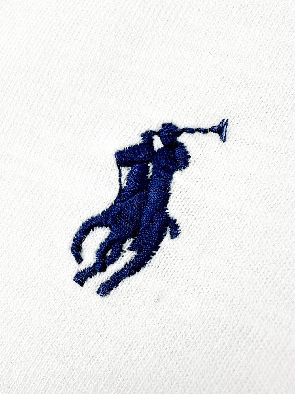 Men's Long‑Sleeve Henley Shirt With Small Blue Pony Embroidery