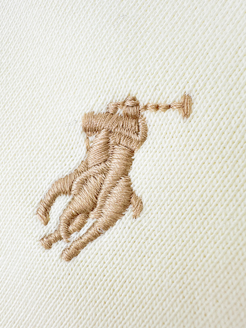 Polo Ralph Lauren Men’s Collared Quarter‑Zip Sweatshirt With Pony Embroidery