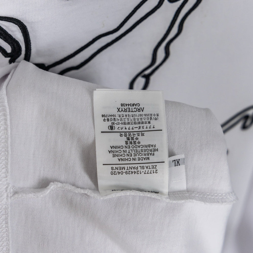 Arc'teryx Arc'Multi Bird Logo Short‑Sleeve T‑Shirt（White Light）