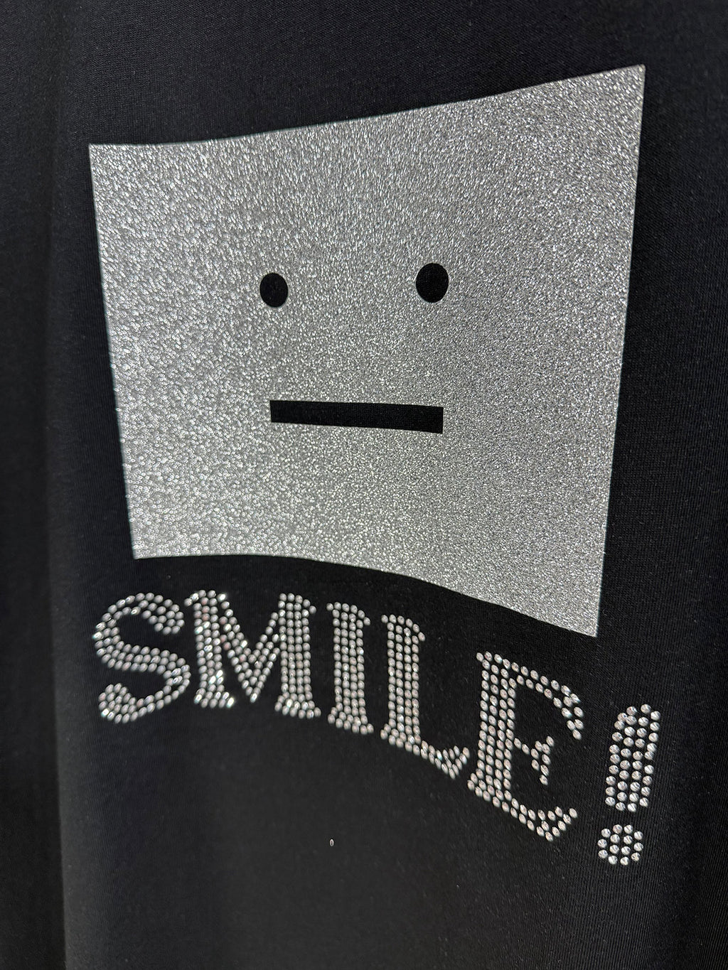 Acne Studios Short‑Sleeve Smile Face Graphic Print T‑Shirt