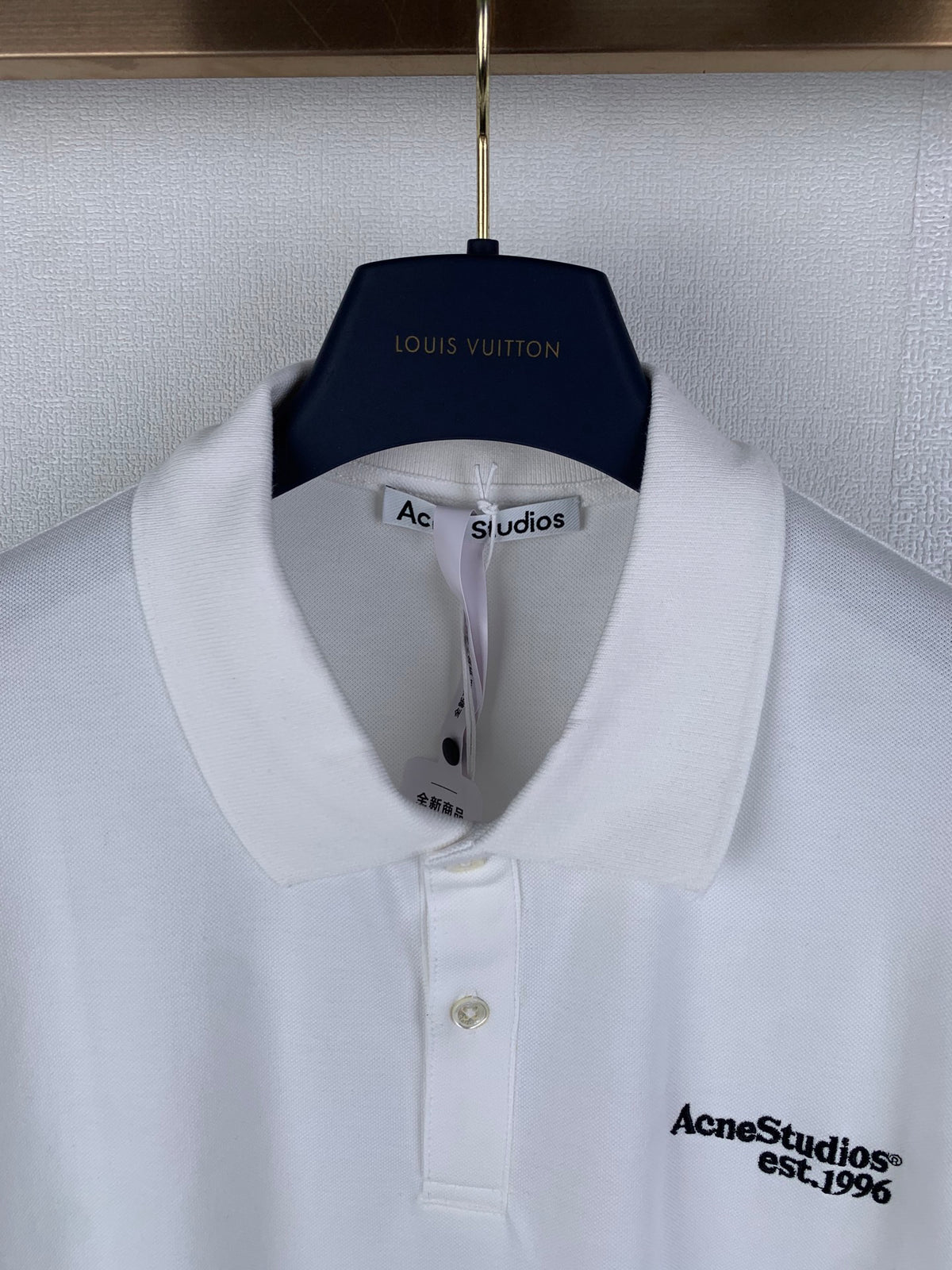 Acne Studios Classic Short‑Sleeve Polo Shirt