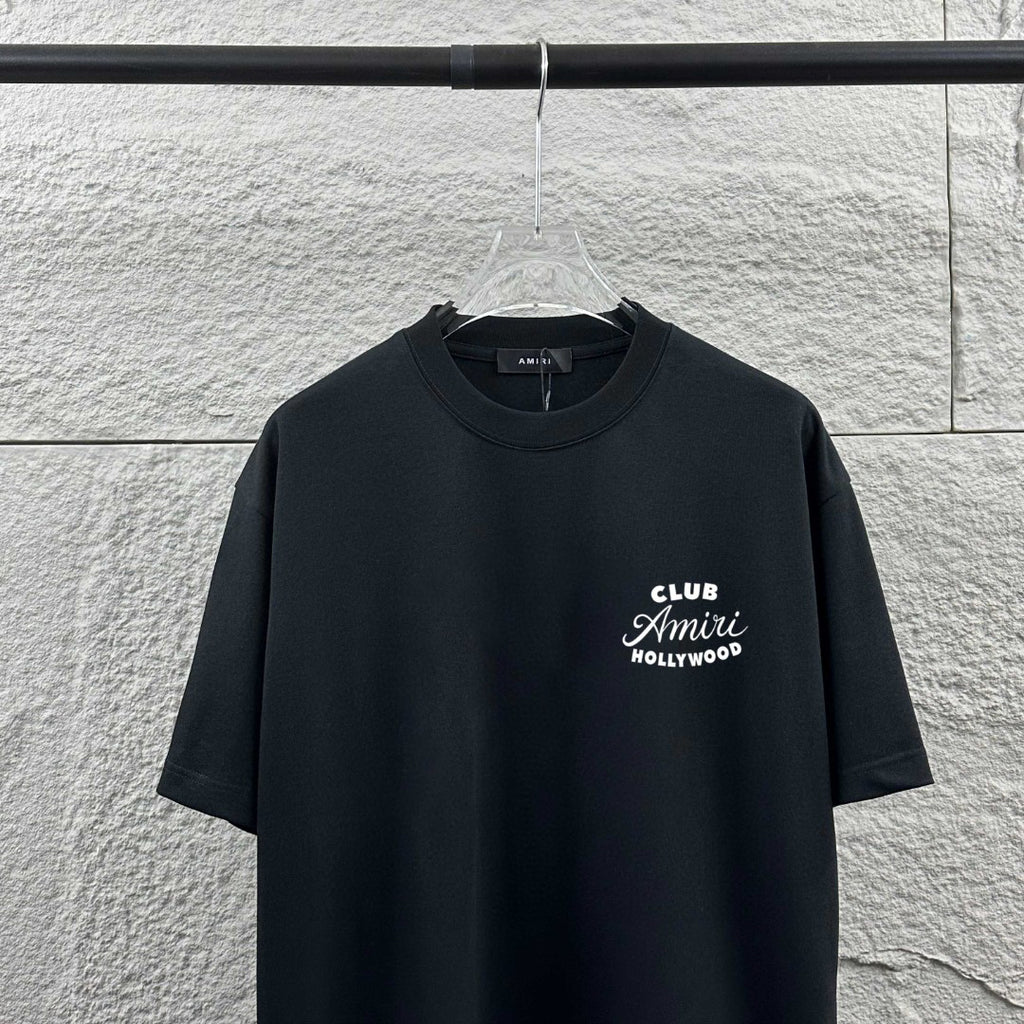 AMIRI Club Amiri Hollywood Graphic Crew-Neck Short-Sleeve T-Shirt