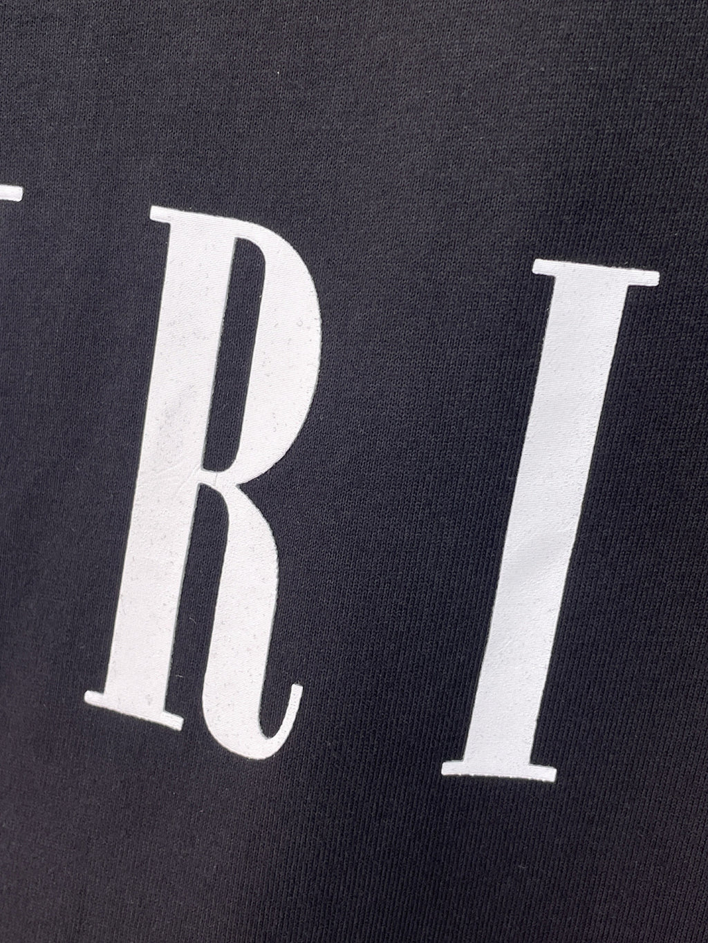 AMIRI Serif Core Logo Graphic Short‑Sleeve Tee