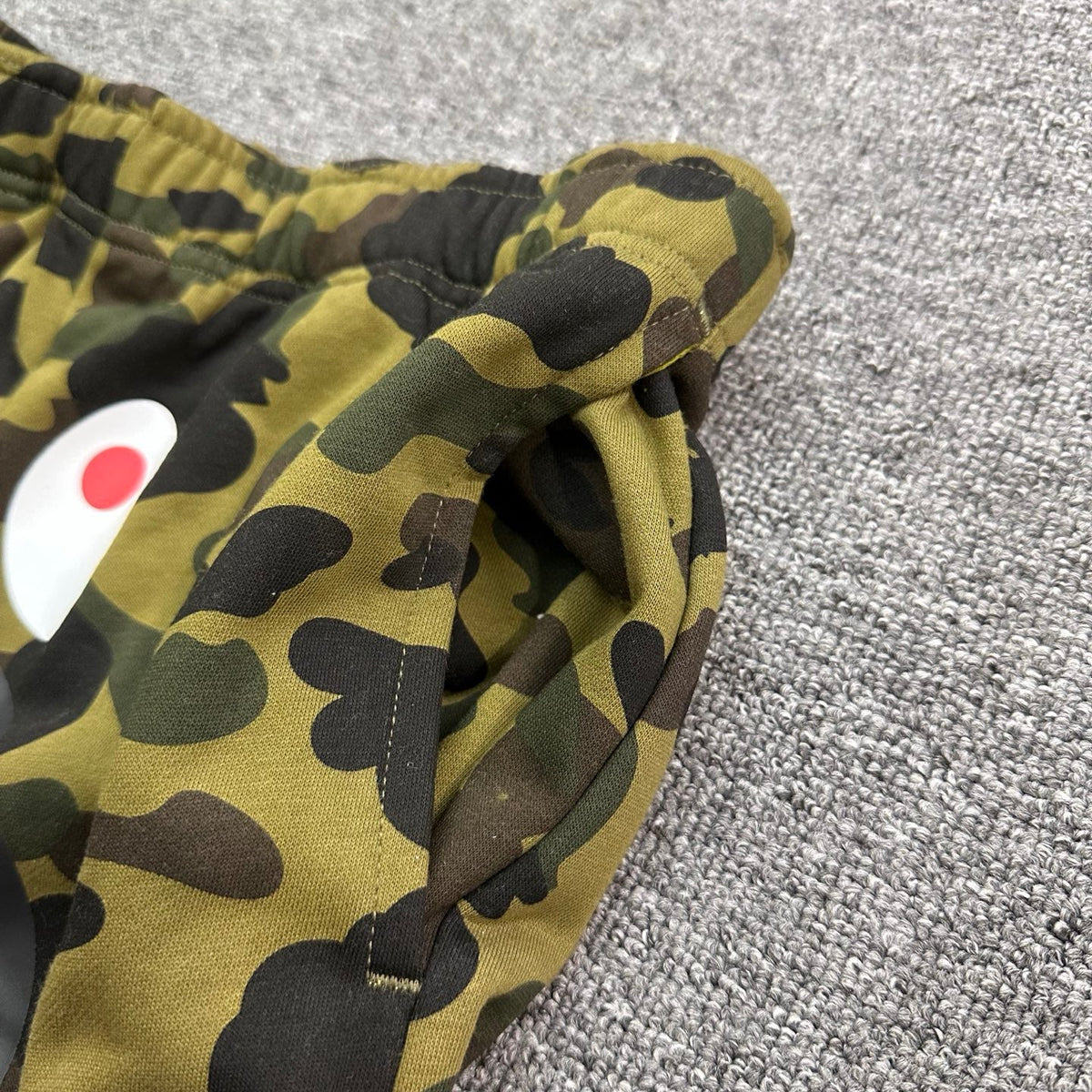 BAPE Camo Shark Shorts