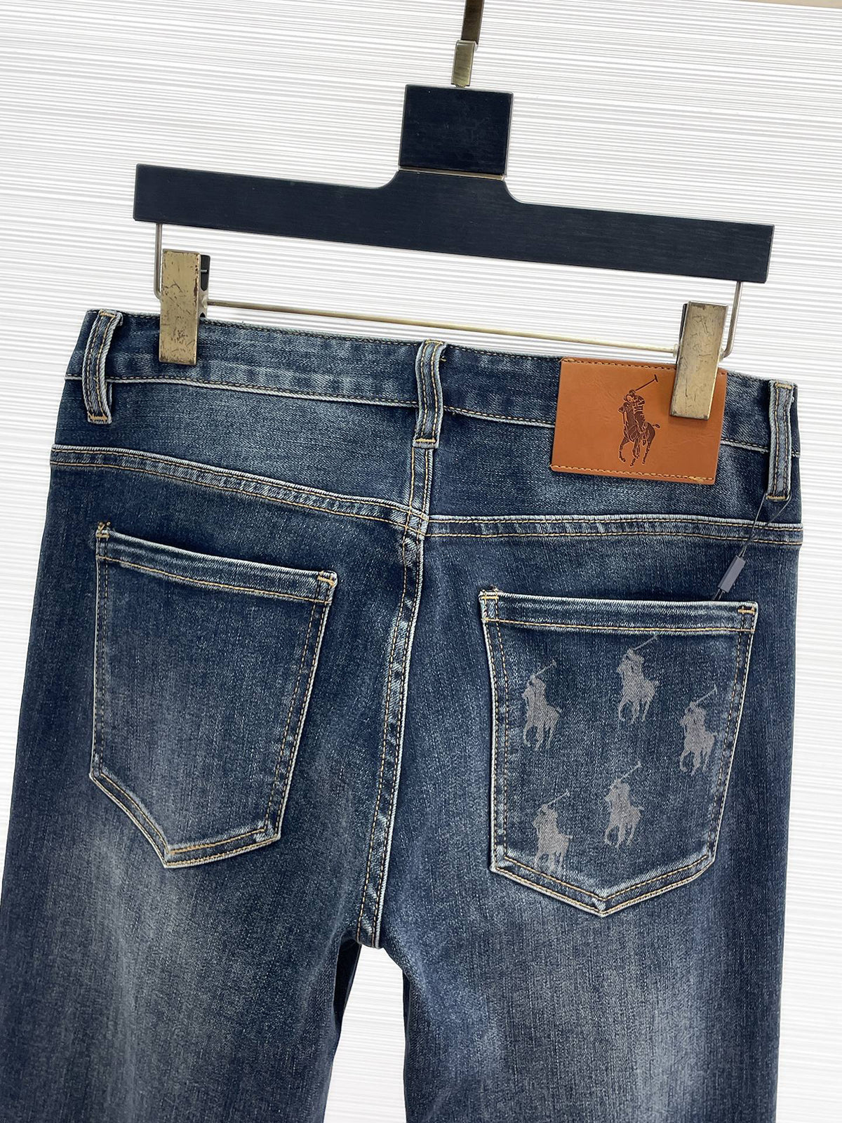 Ralph Lauren Men's Vintage Wash Straight‑Leg Denim Jeans