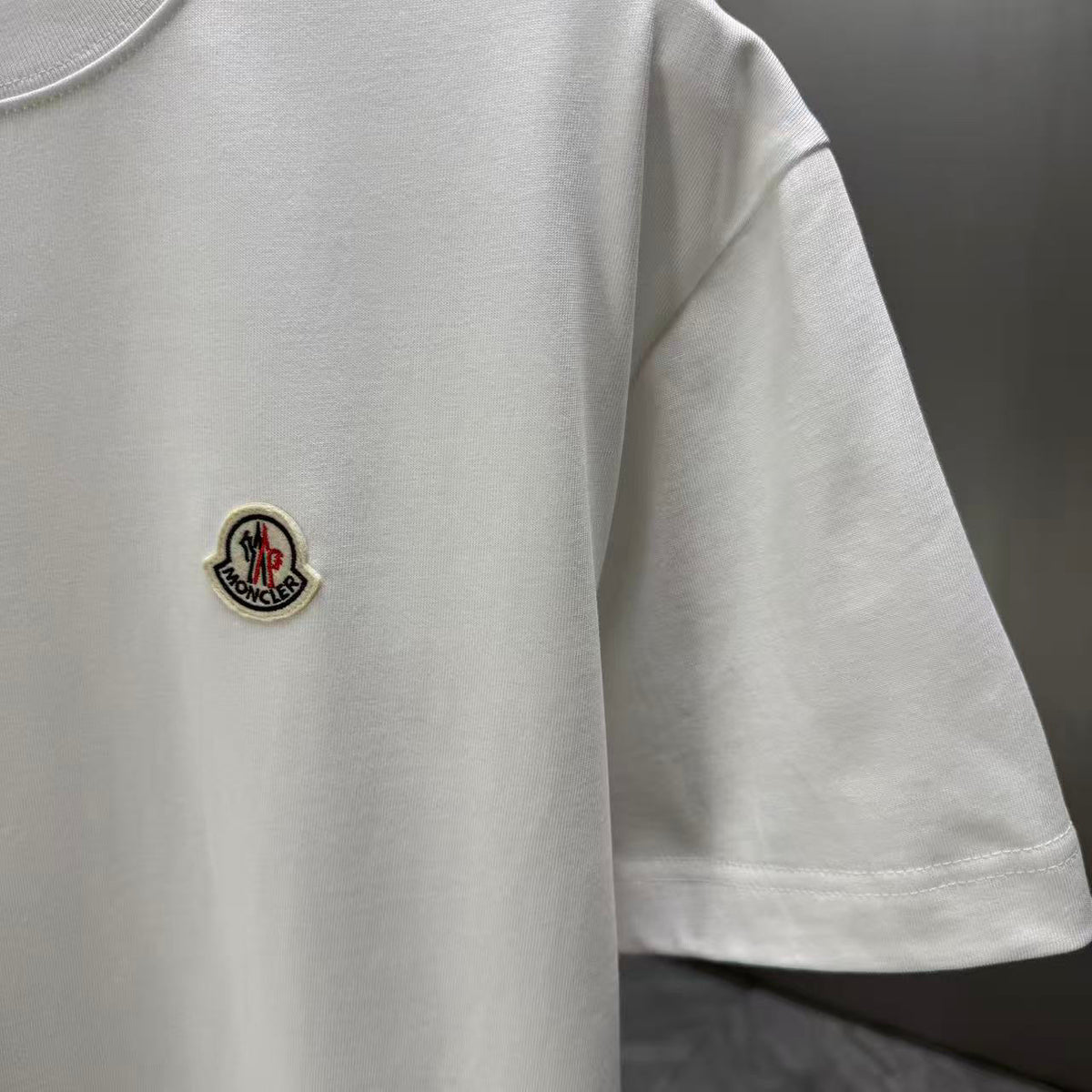 Moncler Badge Essential T-Shirt White