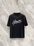 AMIRI Ornate Script Logo Short‑Sleeve Tee