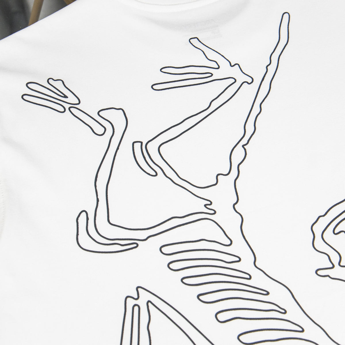 Arc'teryx Front Logo & Back Skeleton Bird Line-Art Unisex T-Shirt
