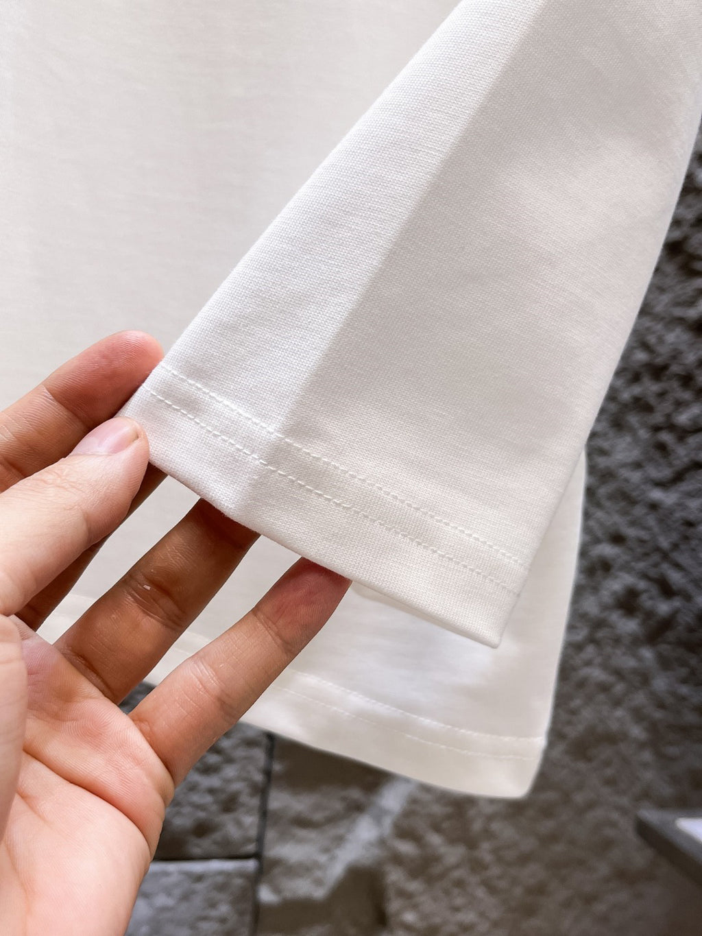 AMIRI Preemo Record Graphic Long‑Sleeve Tee, White