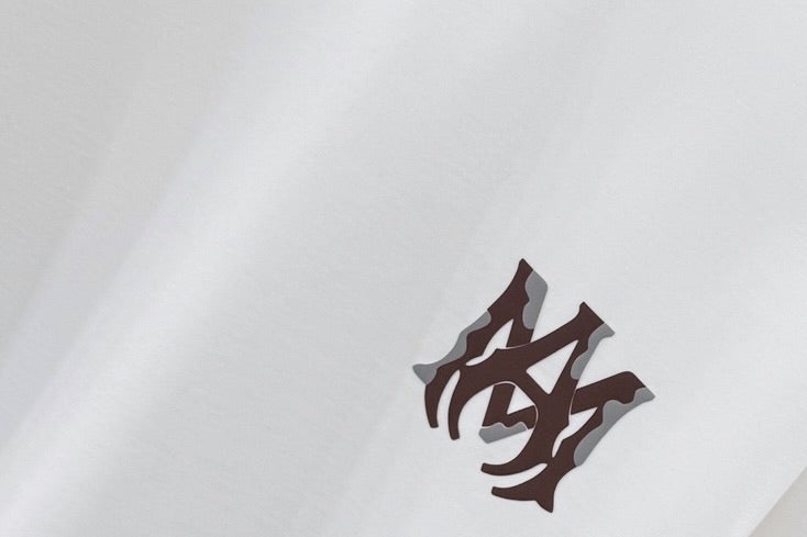 AMIRI MA Monogram Chest Graphic Short‑Sleeve Tee