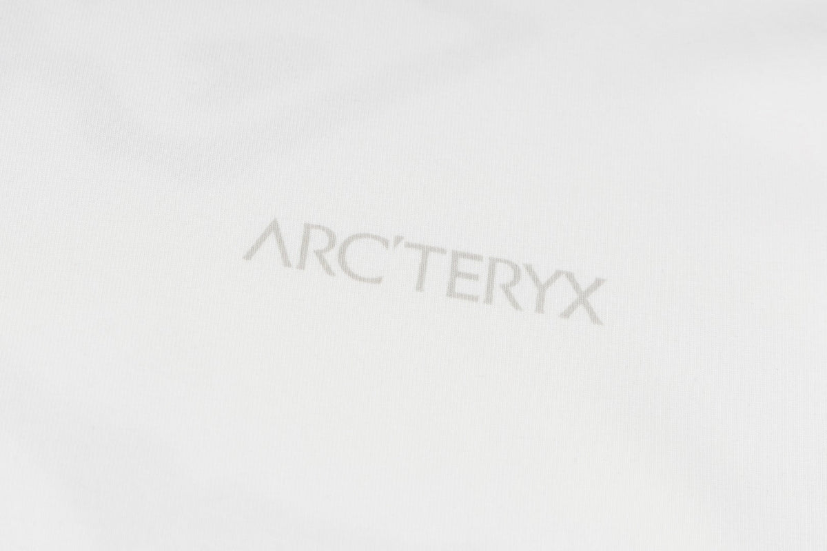 Arc'teryx Large Back Skeleton Logo Crew Neck Short‑Sleeve T‑Shirt, Unisex Relaxed Fit Tee