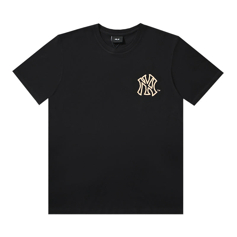 MLB Hand‑Drawn Letter Graphic Cotton Short‑Sleeve T‑Shirt
