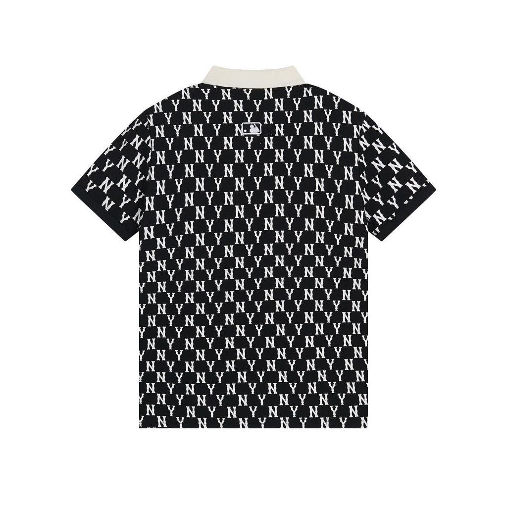 NY Yankees Monogram All-Over Polo Shirt