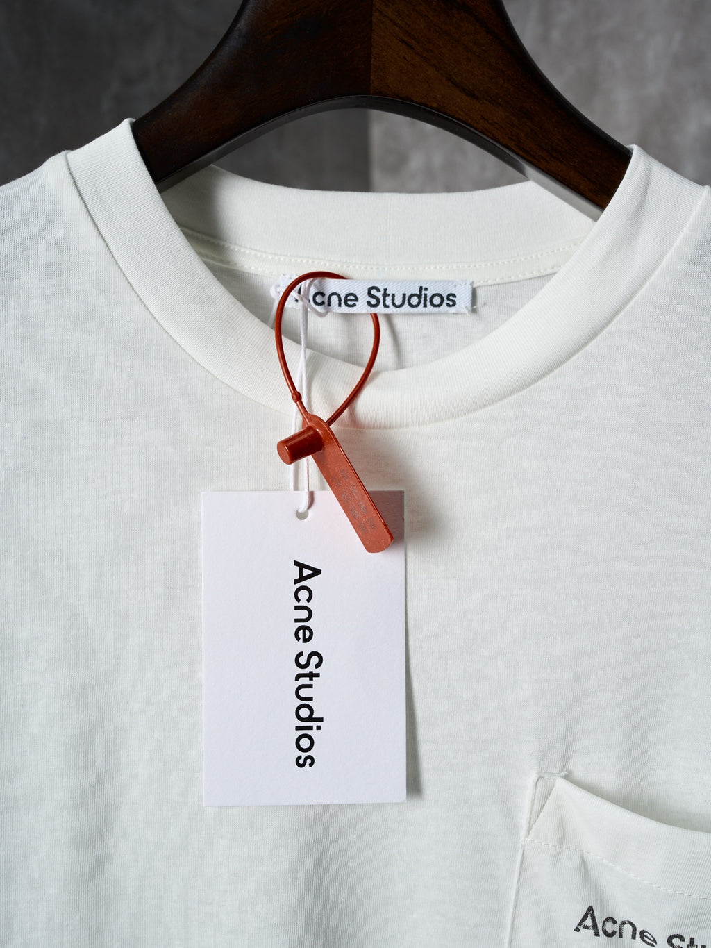 Acne Studios Chest‑Pocket Short‑Sleeve T‑Shirt