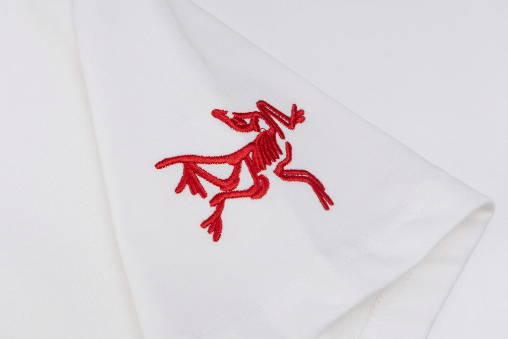 Arc'teryx Chinese New Year Limited Edition Red Embroidered Bird Logo Unisex T-Shirt