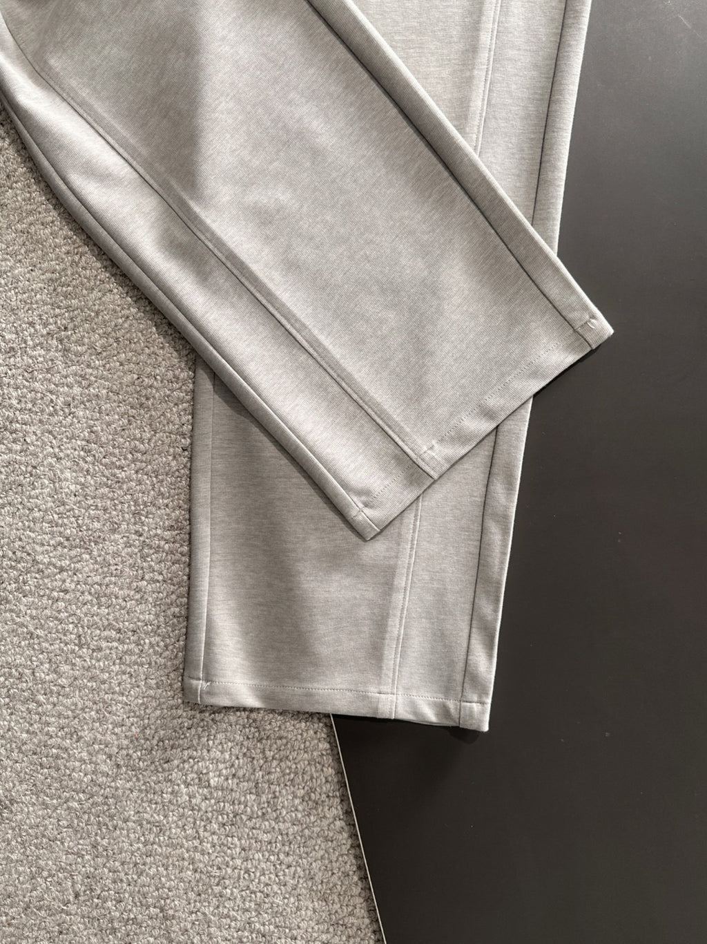 Ralph Lauren Men's Grey Drawstring Straight‑Leg Sweatpants