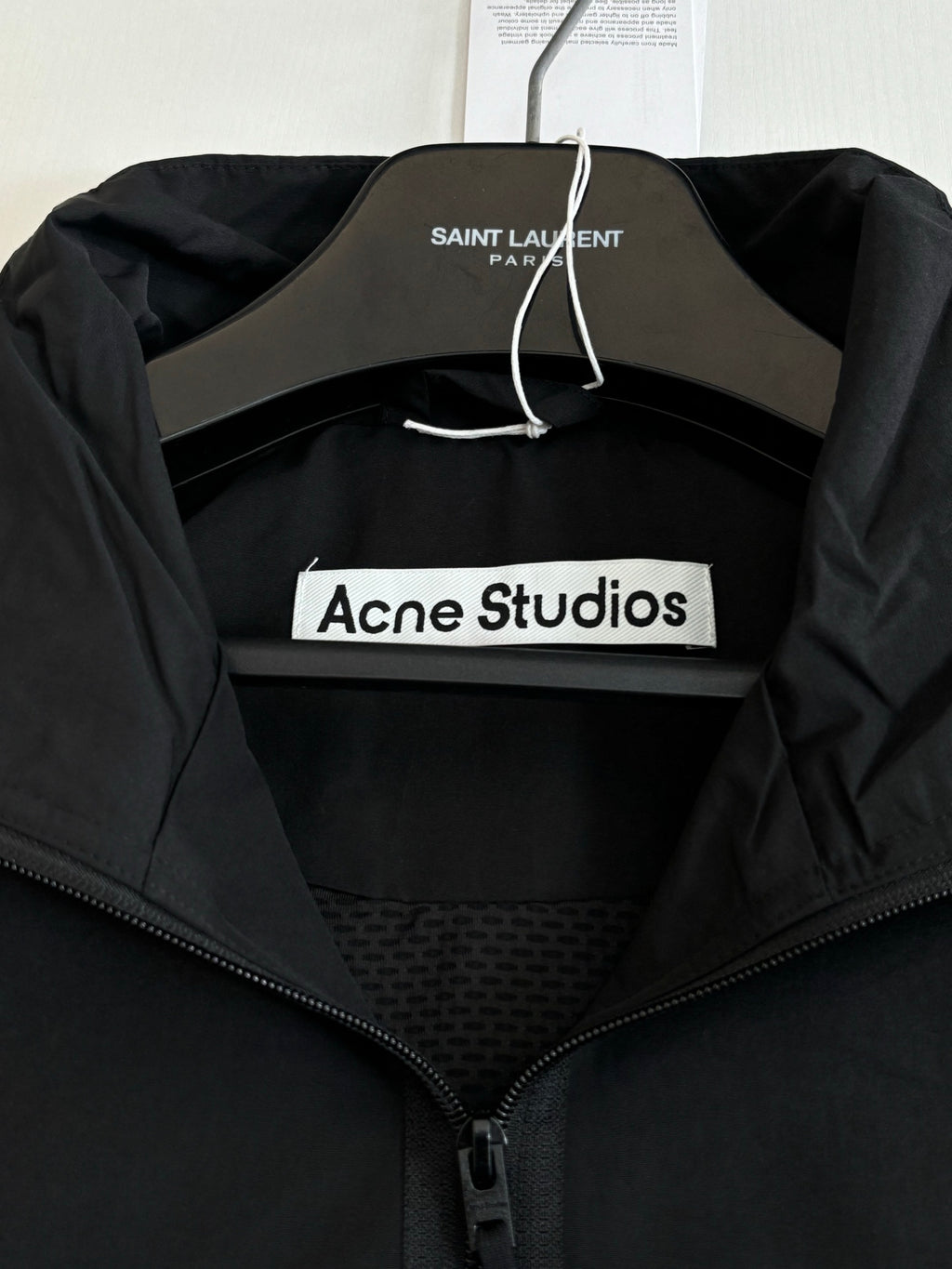 Acne Studios Oversized Stand‑Collar Full Zip Track Jacket