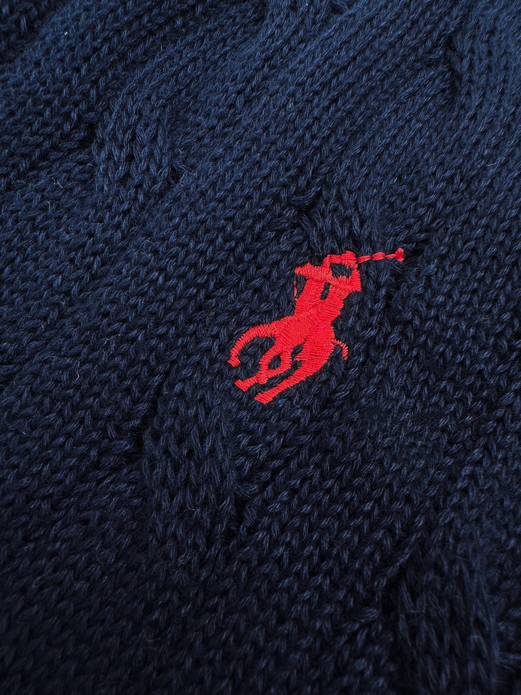 Ralph Lauren Men's V‑Neck Cable‑Knit Sweater Vest