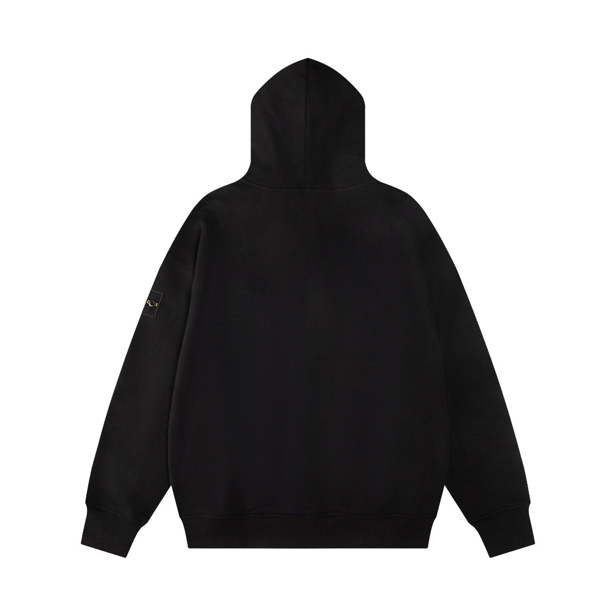 Stone Island Heavyweight Cotton Fleece Full-Zip Hoodie with Compass Badge