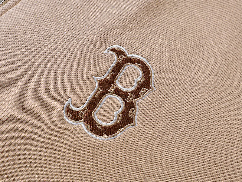 MLB Monogram Fill Mock Neck Track Jacket