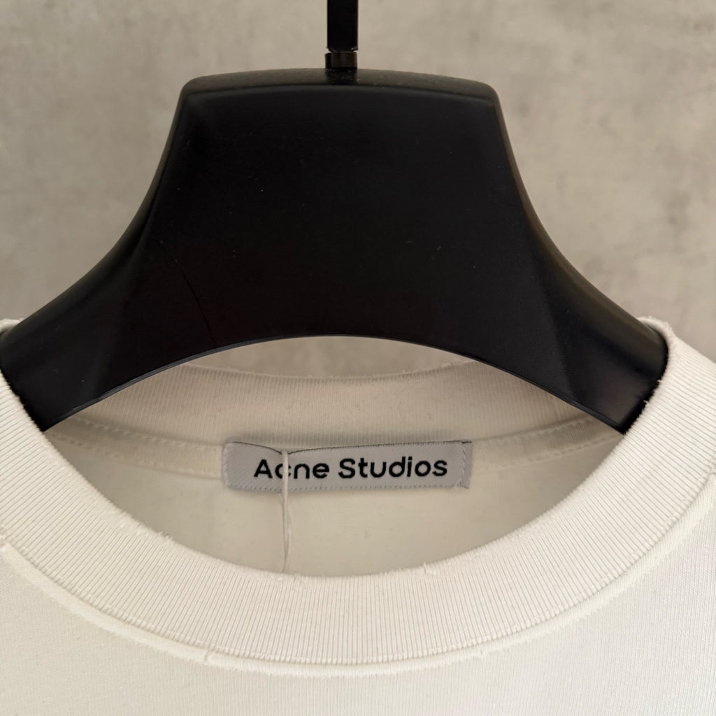 Acne Studios Zipper‑Detail Short‑Sleeve T‑Shirt