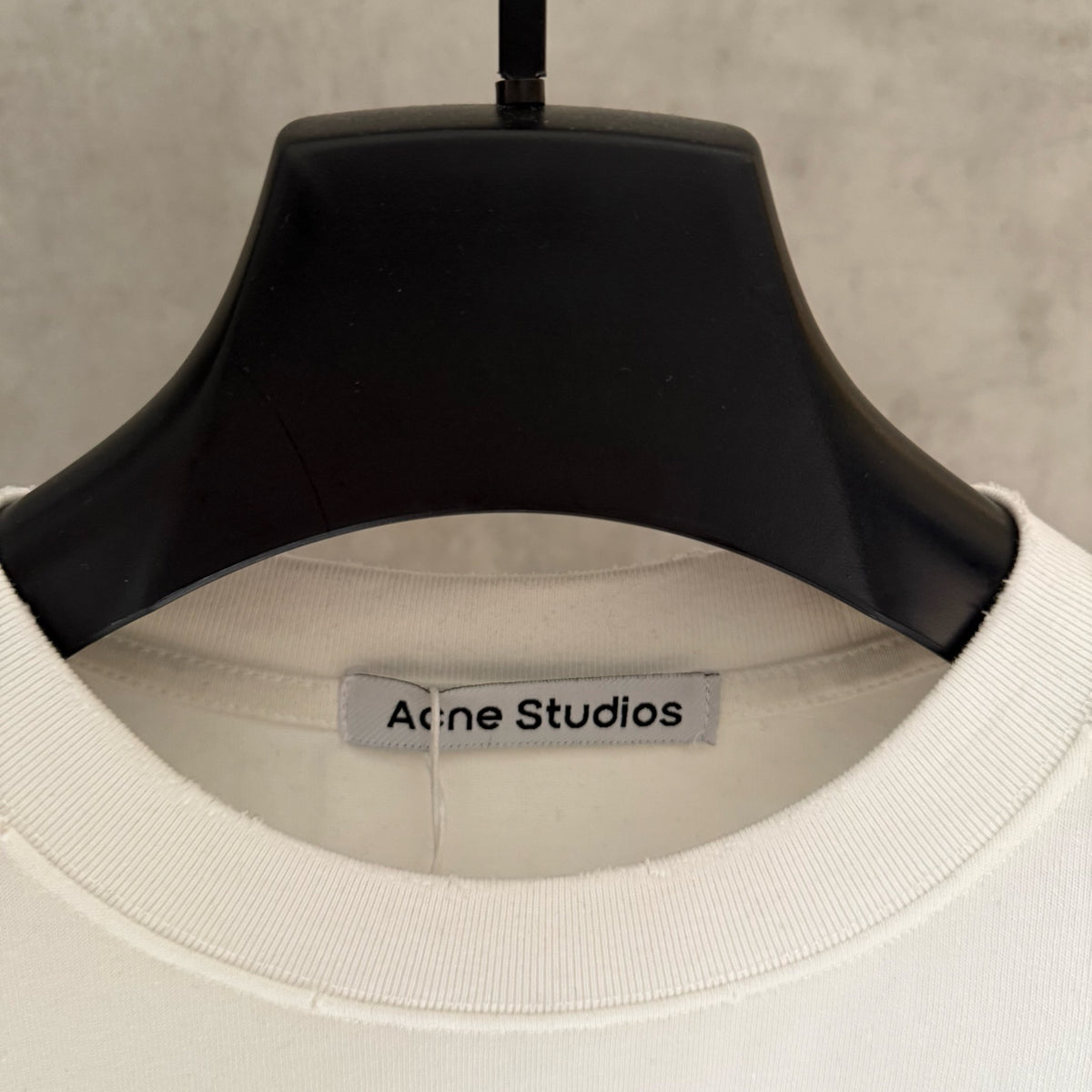 Acne Studios Zipper‑Detail Short‑Sleeve T‑Shirt