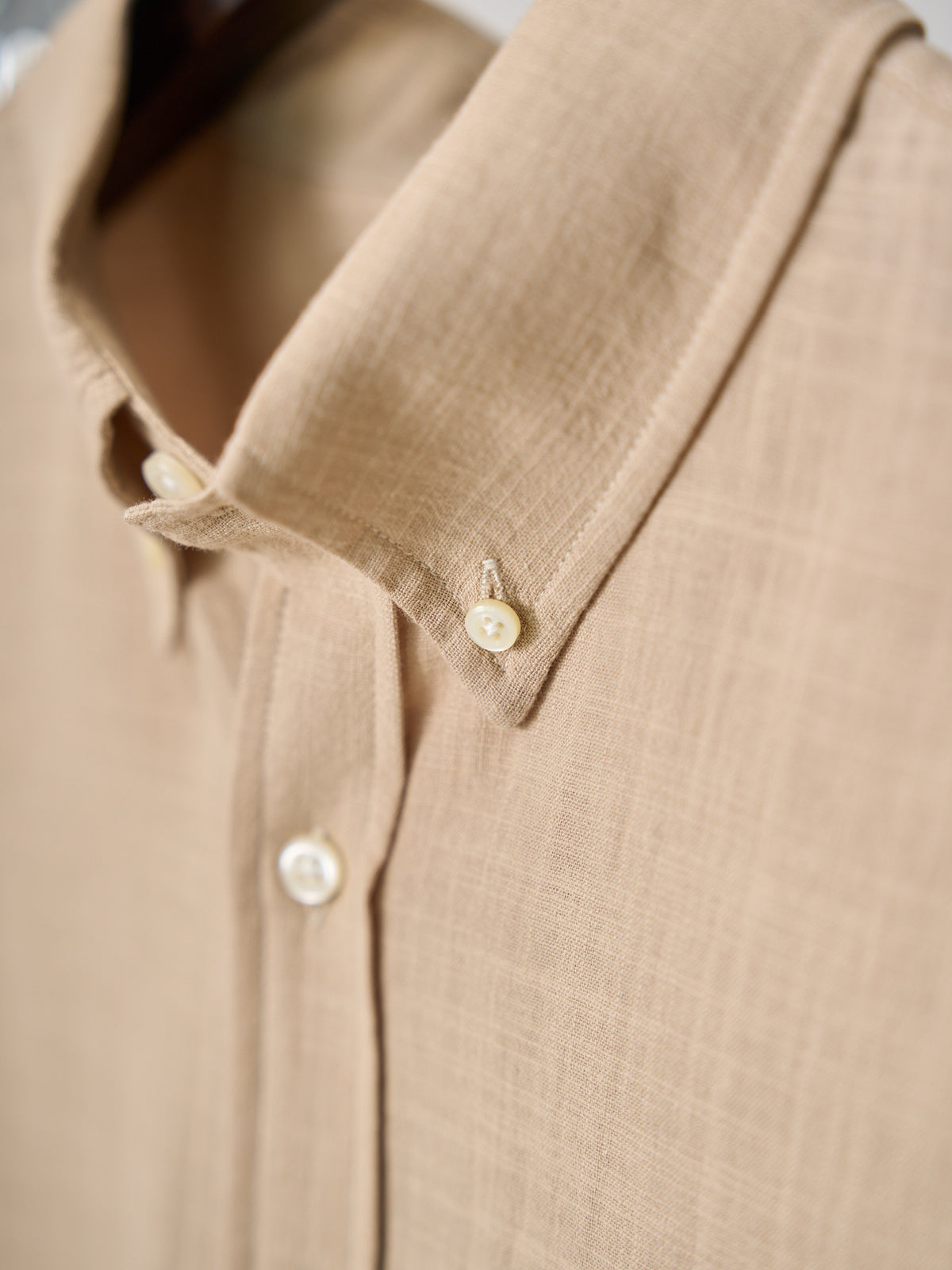 Ralph Lauren Men's Classic Fit Textured Long‑Sleeve Button‑Down Shirt