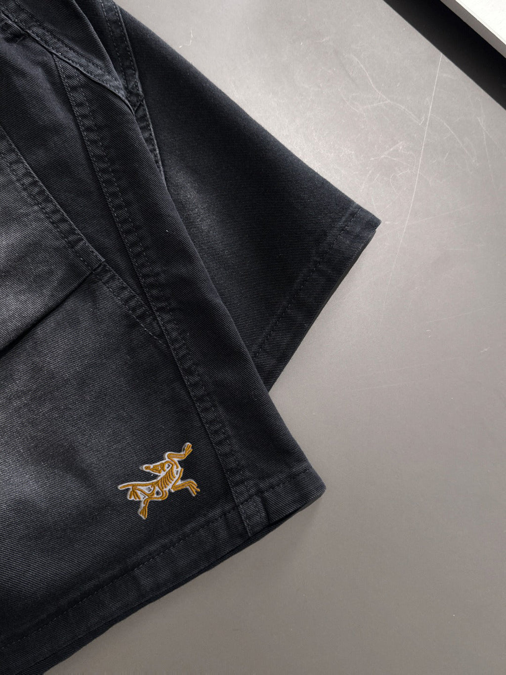 Arc'teryx Sun-Faded Wash Patch Pocket Elastic Waist Shorts
