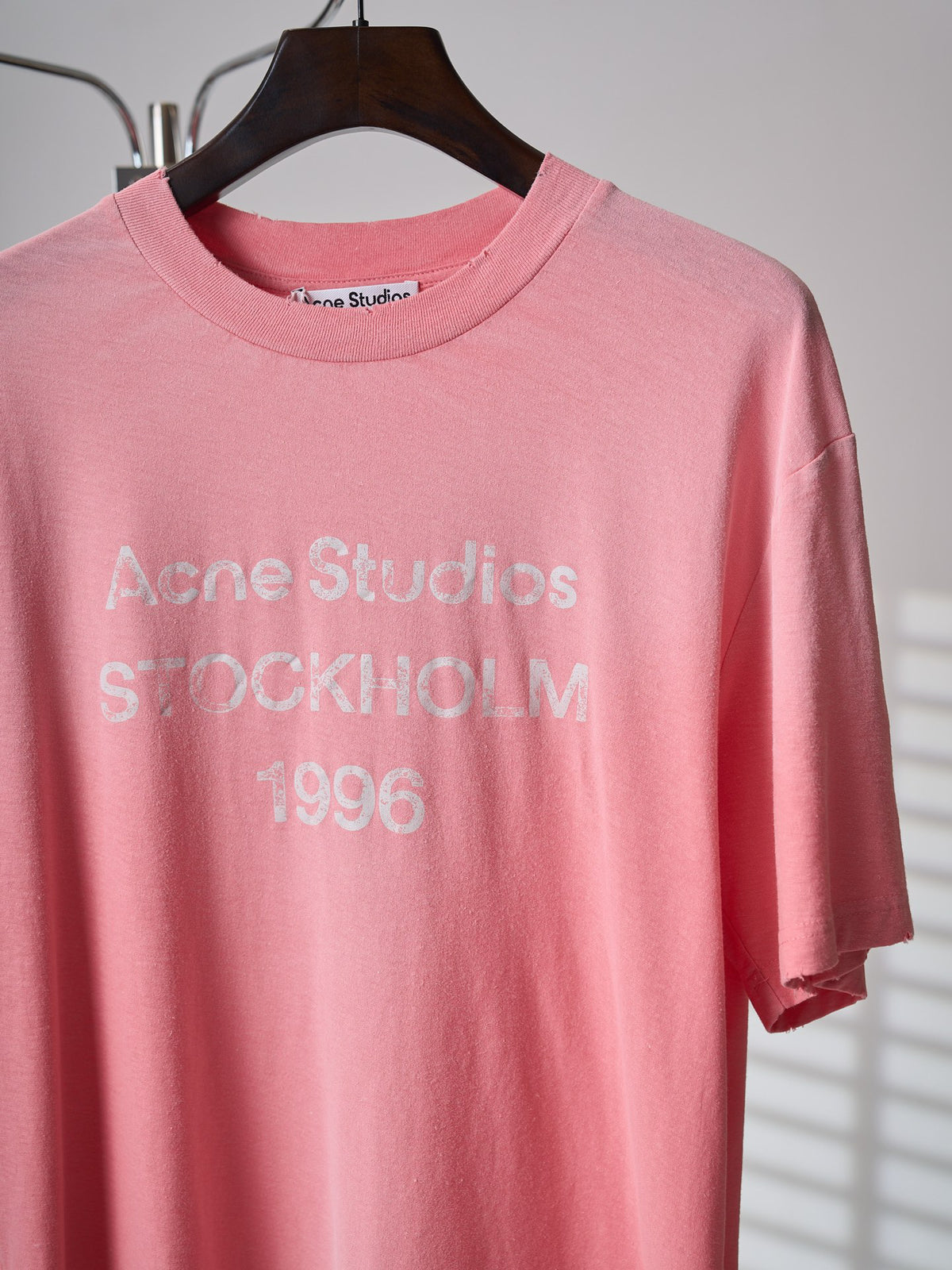 Acne Studios Unisex Stockholm 1996 Short‑Sleeve Crew‑Neck T‑Shirt