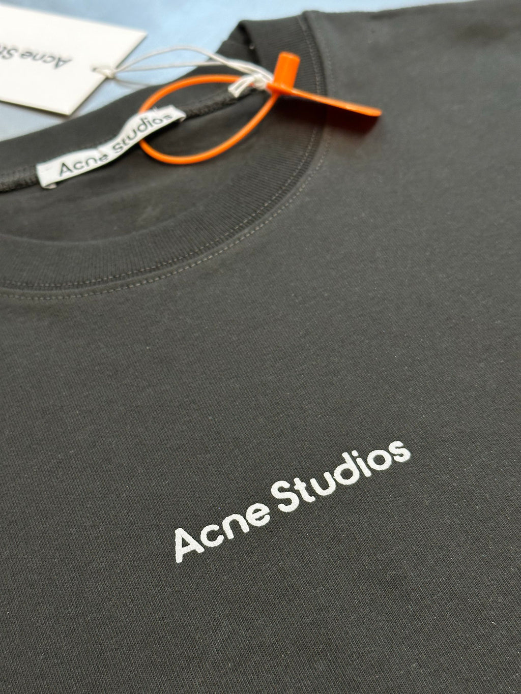 Acne Studios Minimal Logo Oversized Short‑Sleeve T‑Shirt