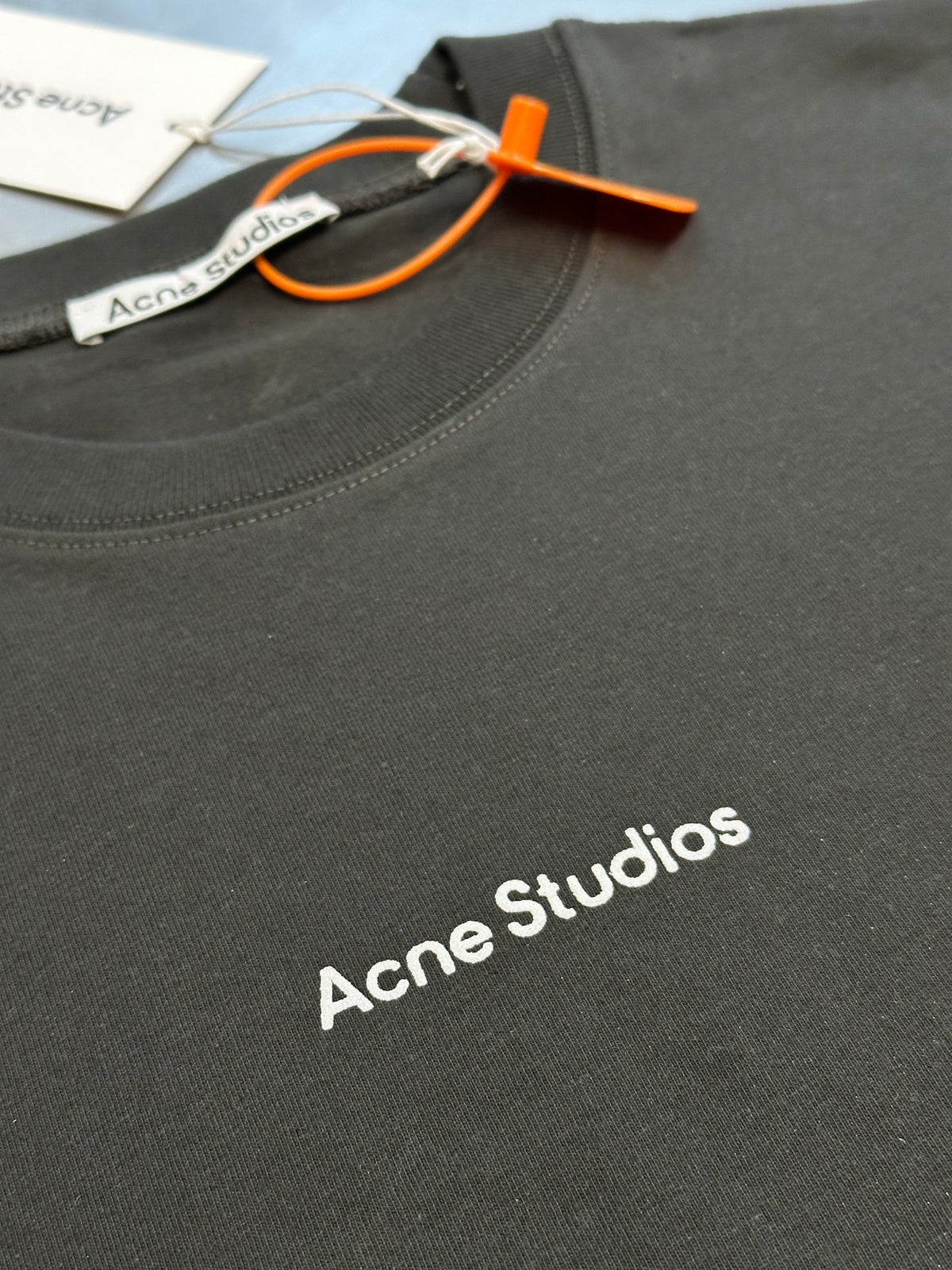 Acne Studios Minimal Logo Oversized Short‑Sleeve T‑Shirt