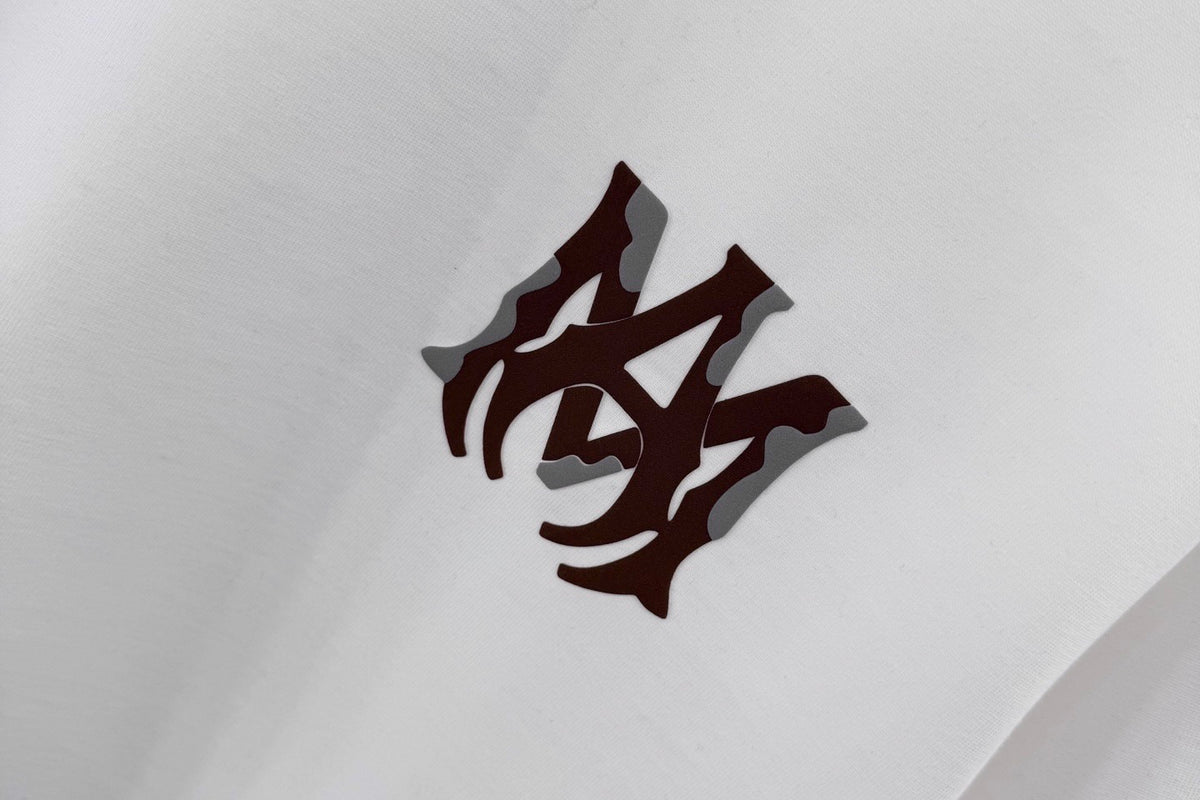 AMIRI MA Monogram Chest Graphic Short‑Sleeve Tee