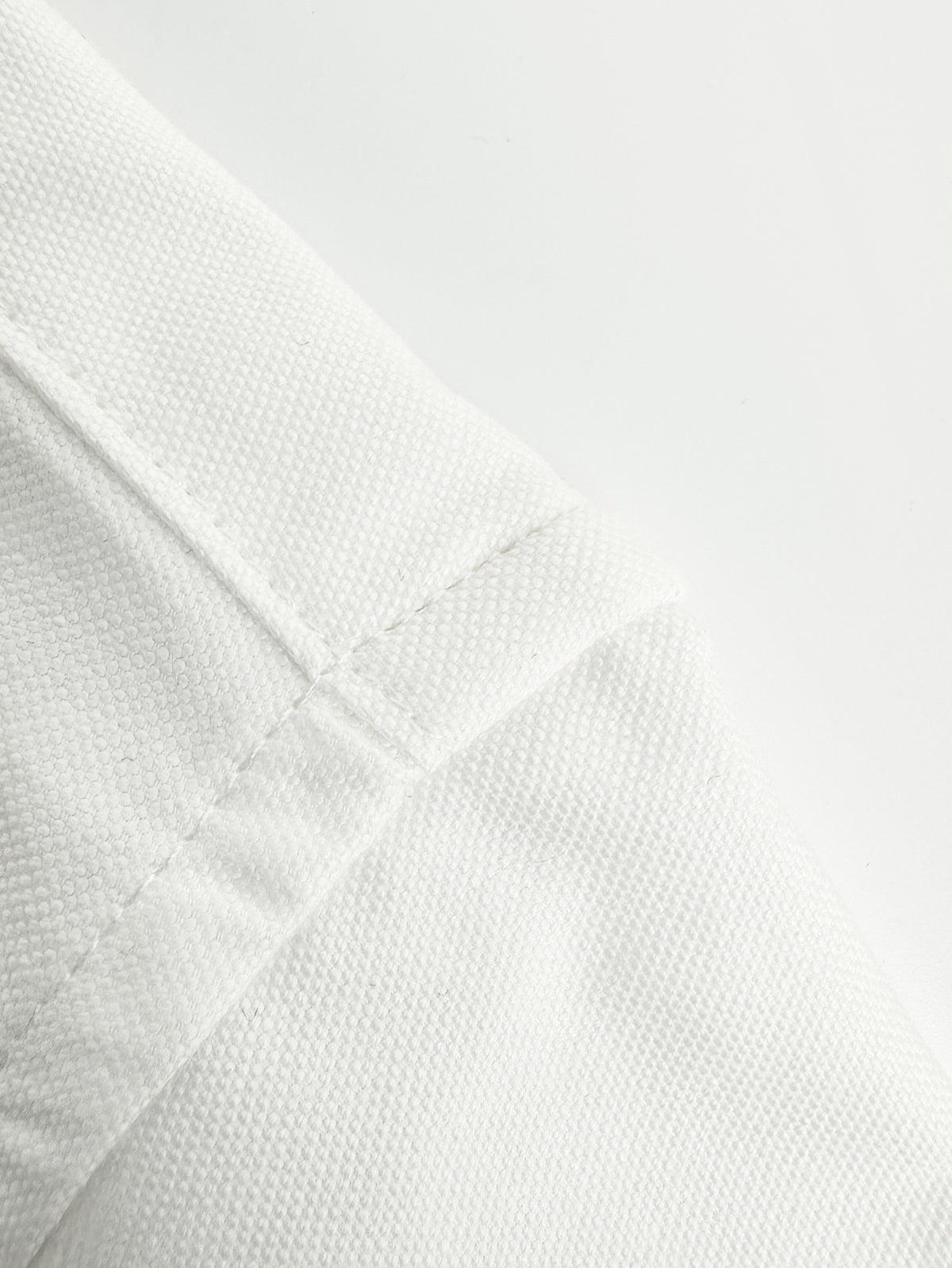 Men's Long‑Sleeve Button‑Down Shirt, Small Logo Embroidery On Left Chest