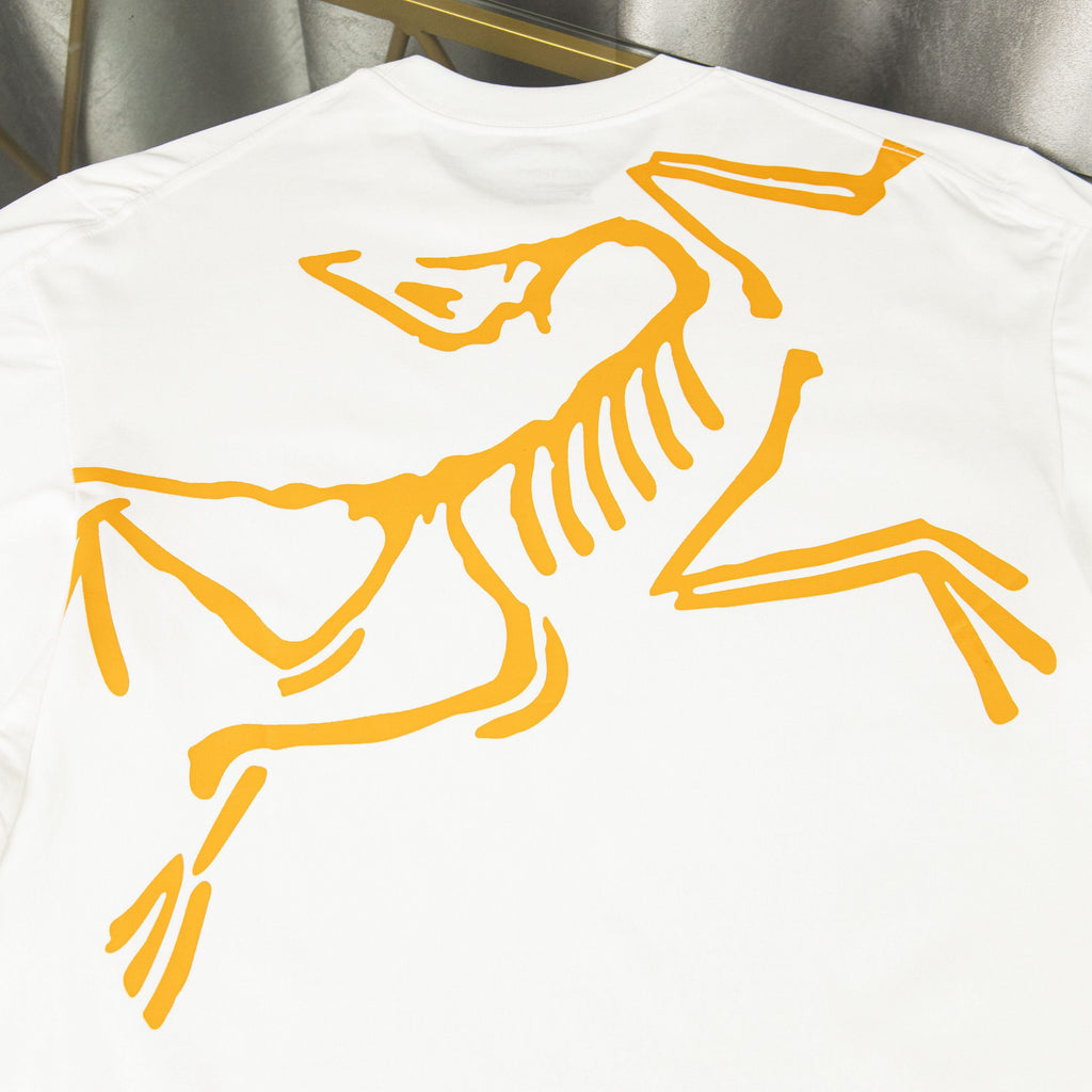 Arc'teryx ARC25FW Gold Skeleton Bird Logo Unisex T-Shirt