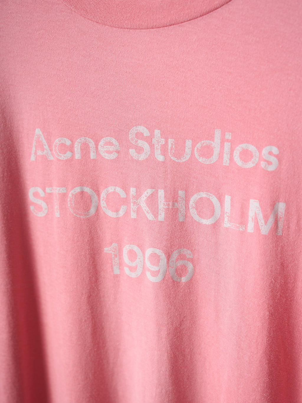 Acne Studios Unisex Stockholm 1996 Long‑Sleeve Crew‑Neck T‑Shirt