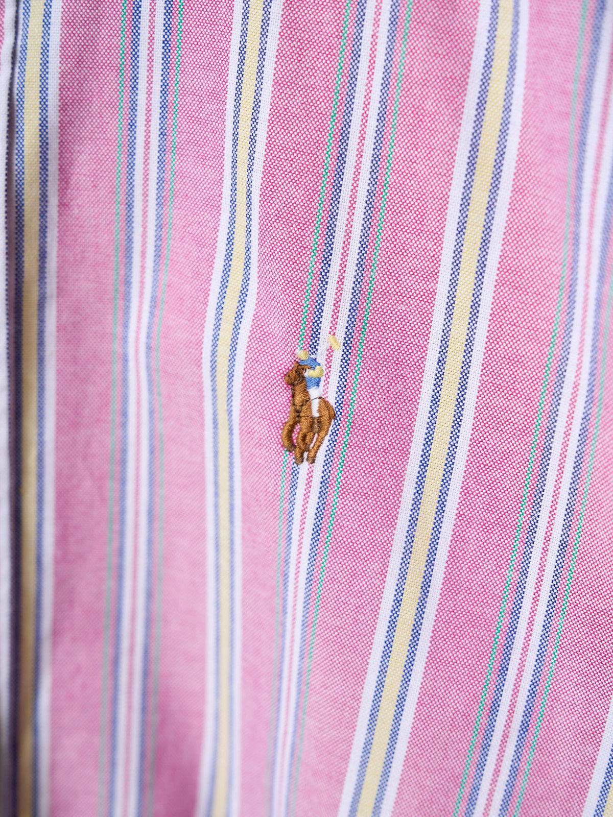 Ralph Lauren Men's Long‑Sleeve Vertical Striped Button‑Down Shirt