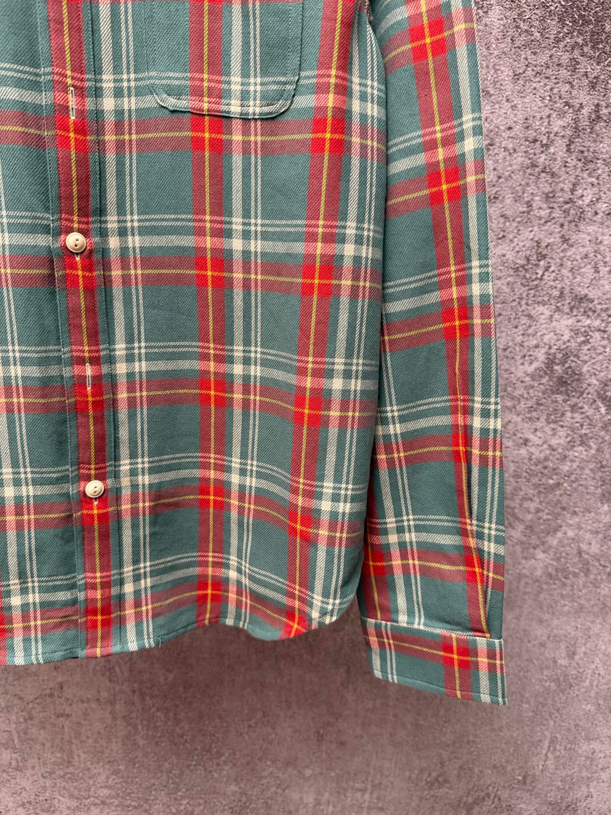 Ralph Lauren Men's Plaid Flannel Long‑Sleeve Button‑Down Shirt