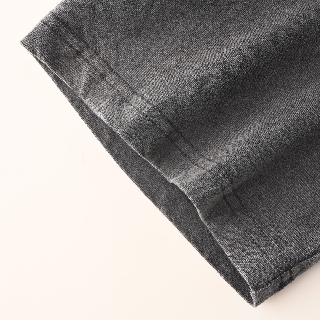 Acne Studios Circular‑Symbol Vintage‑Wash Oversized Crew‑Neck T‑Shirt