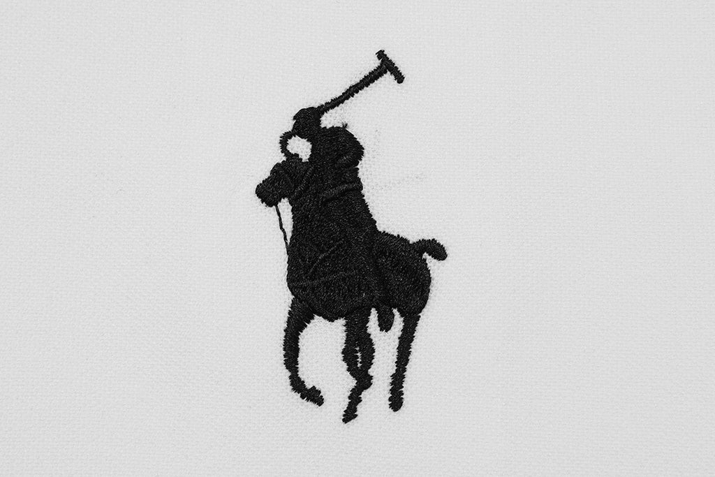 Ralph Lauren Men's Classic Short‑Sleeve Piqué Polo Shirt With Large Black Pony Logo