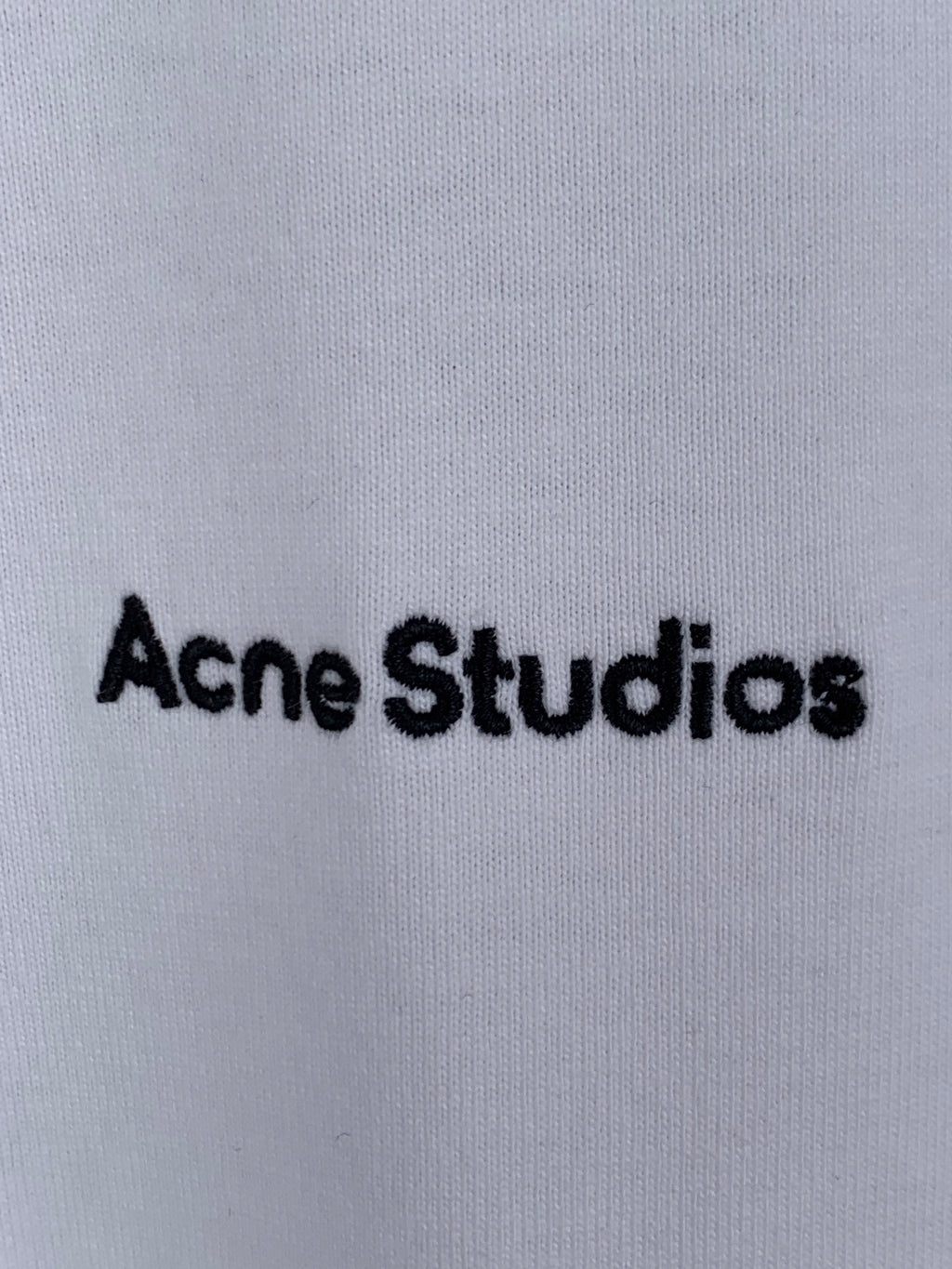 Acne Studios Chest Logo Oversized Short‑Sleeve T‑Shirt