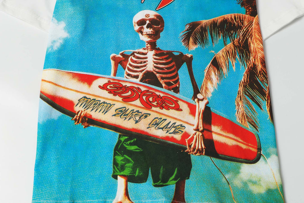 Godspeed Miami Surf Club Skeleton Graphic Tee