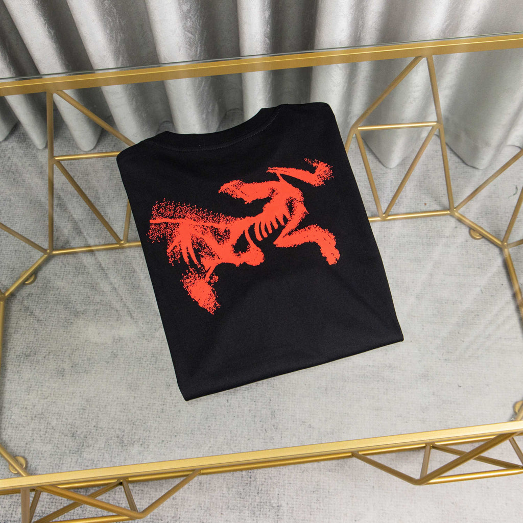 Arc'teryx 2025 FW Minimalist Blue Logo Oversized T-Shirt